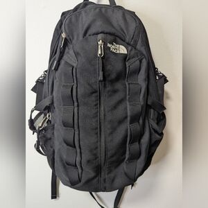 Black Big Shot Backpack By The North Face For Travel, Hiking, School